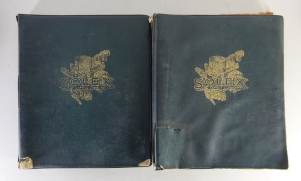 Handbuch / Manual Solex Vergaser britische PKW 1956 - 1963