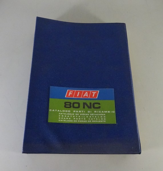 Teilekatalog / Ersatzteilliste Fiat leichter LKW 80 NC Stand 03/1975