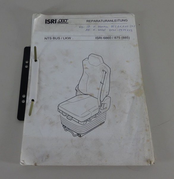 Reparaturanleitung ISRI Luftfedersitz NTS Bus / LKW Stand 05/2004