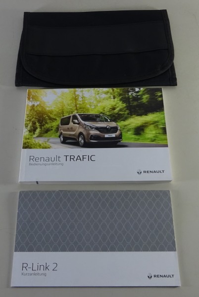 Bordmappe + Betriebsanleitung / Handbuch Renault Trafic III Stand 10/2016