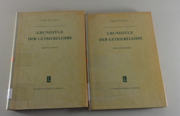 Grundzüge der Getriebelehre Fachbuchverlag Leipzig von 1955