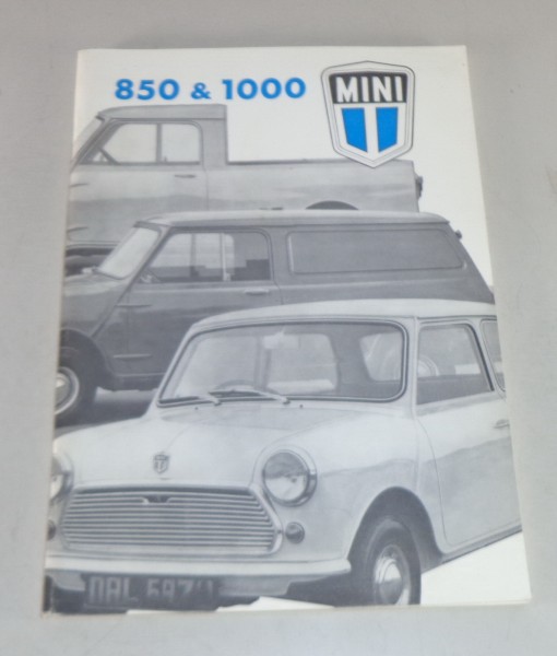 Betriebsanleitung / Owner´s Manual Austin / Morris Mini 850 / 1000 Stand 1974