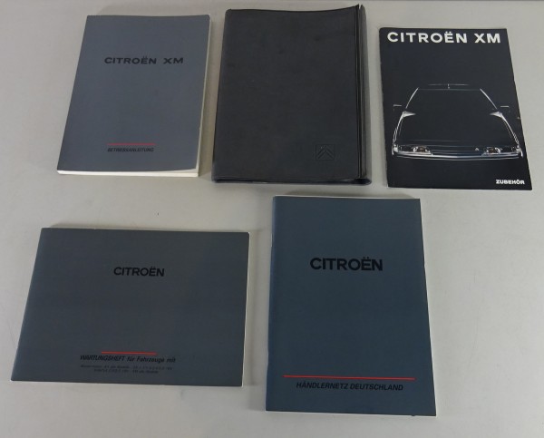 Bordmappe + Betriebsanleitung Citroen XM 2. Serie 1994 - 2000 von 04/1995