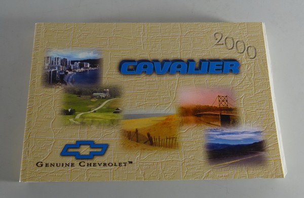 Owner´s Manual / Handbook Chevrolet Cavalier Stand 2000