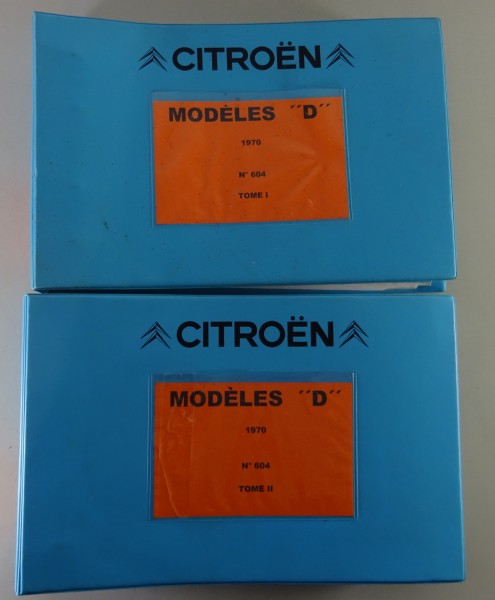 Teilekatalog / Pièces de rechange Citroen Modeles D | Nachdruck | Stand 1970-71