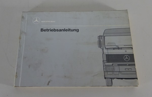 Betriebsanleitung / Handbuch Mercedes-Benz LKW MK / SK 1222 - 2648 Stand 06/1989