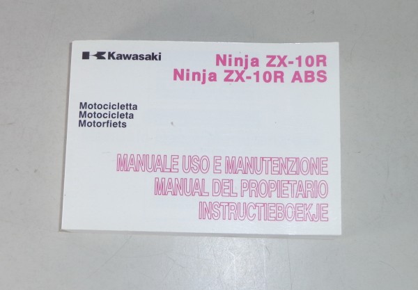 Betriebsanleitung / Manuale / Manual / Instructie Kawasaki Ninja ZX-10 R von 12