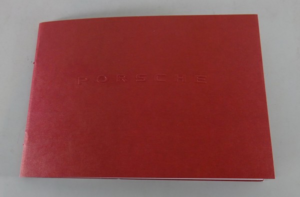 Betriebsanleitung / Handbuch Porsche 356 Urmodell vor A-Modell Stand 10/1952