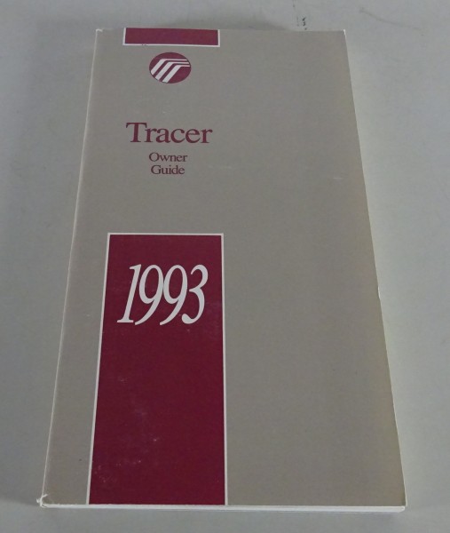 Owner´s Manual / Handbook Mercury Tracer Stand 1993