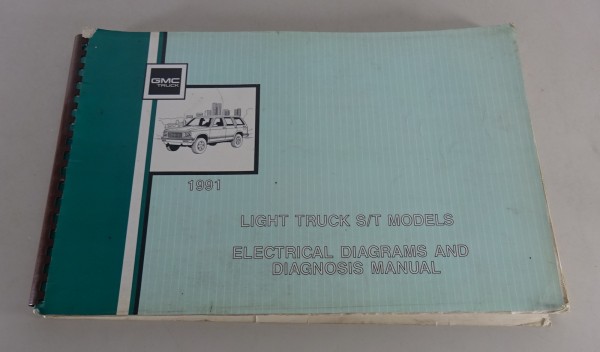 Electrical Diagrams GMC S-15 Jimmy Jonoma S/T Light Truck Stand 1991