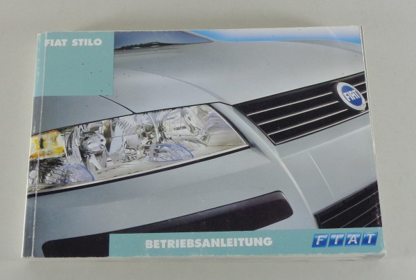 Betriebsanleitung / Handbuch Fiat Stilo Stand 10/2001