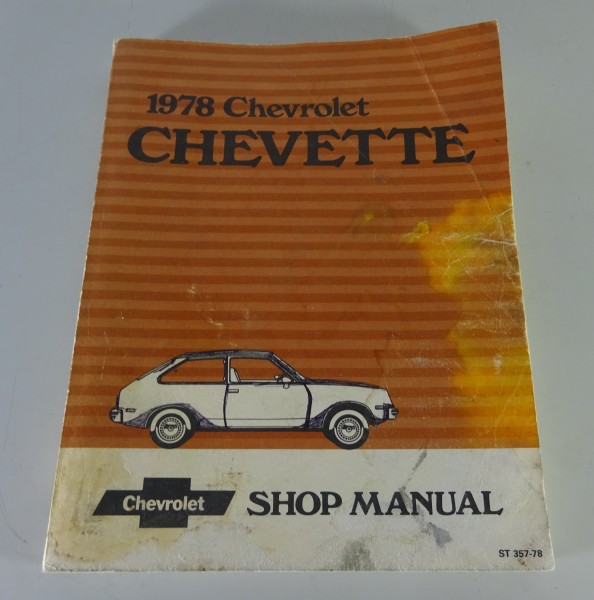 Workshop Manual / Repair Manual Chevrolet Chevette from 1978