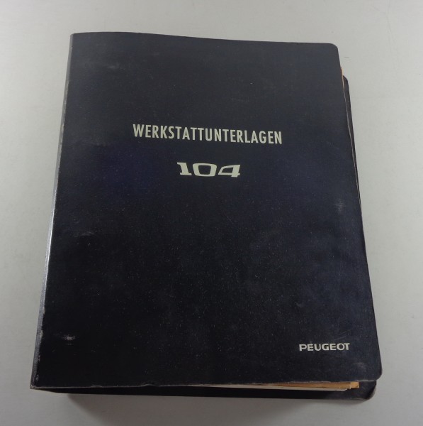 Werkstatthandbuch Peugeot 104, Baujahre ab 1972