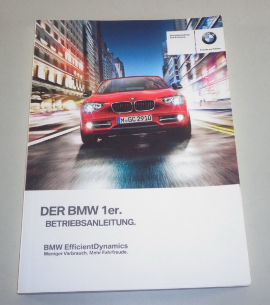 Betriebsanleitung BMW 1er F20 114i 116i 125i M135i + d etc. von 2012