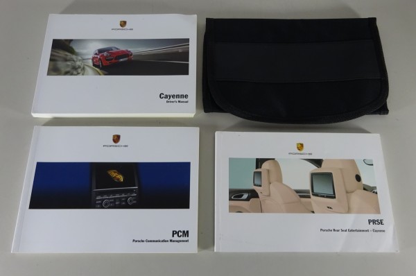 Owner's Manual / Handbook + Wallet Porsche Cayenne Typ 948 printed 02/2012