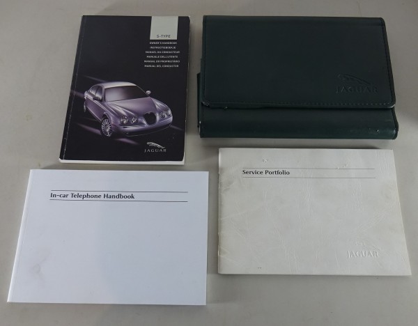 Owner's Manual + Wallet Jaguar S-Type Stand 2004