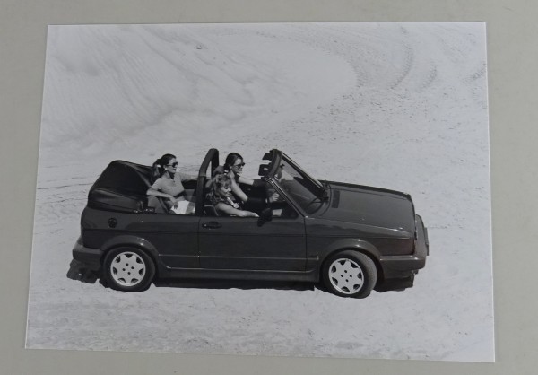 Pressefoto VW Golf 1 / I Cabrio Karmann von 1991