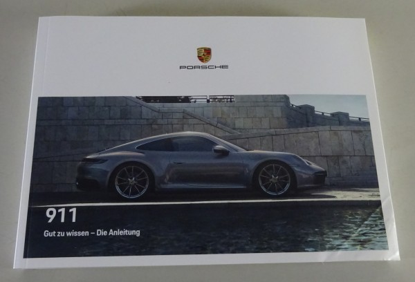 Betriebsanleitung / Handbuch Porsche 911 Typ 992 Modelljahr 2022 | Stand 01/2022