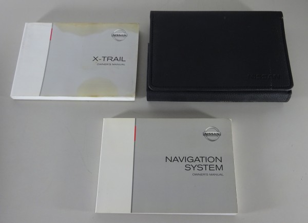 Owner's Manual / Handbook + Wallet Nissan X-Trail T30 from 10/2005