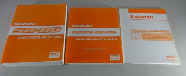 Werkstatthandbuch Suzuki Wagon R Typ SR 410 + SR 412 Stand 1997 / 98