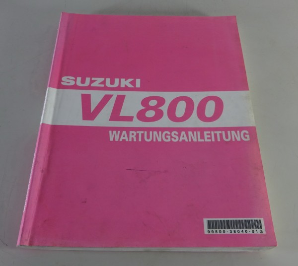 Werkstatthandbuch Suzuki VL 800 K1 von 01/2001