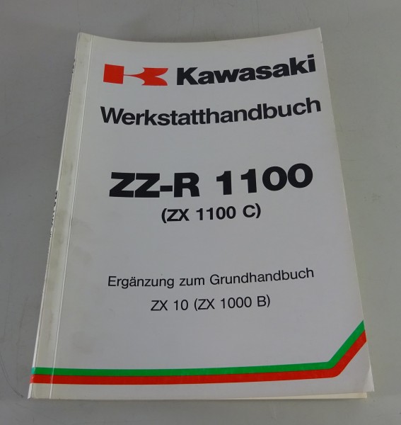 Werkstatthandbuch Nachtrag Kawasaki ZZ-R 1100 Stand 04/1990