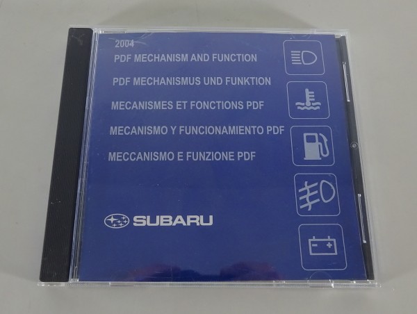 Werkstatthandbuch Subaru Legacy BE/BH Mechanismus & Funktion 2004 Stand 09/2003