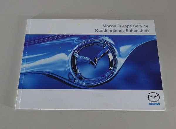 Scheckheft / Serviceheft blanko Mazda MX-5 Typ NB, Xedos 6 + 9, 323, 626 von 99