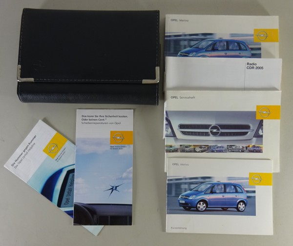 Bordmappe + Betriebsanleitung / Handbuch Opel Meriva A Stand 03/2003