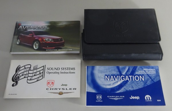 Wallet + Owner´s Manual / Handbook Dodge Avenger from 2008