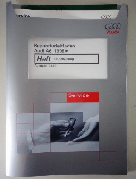 Werkstatthandbuch Audi A6 C5 Standheizung ab Baujahr 1998
