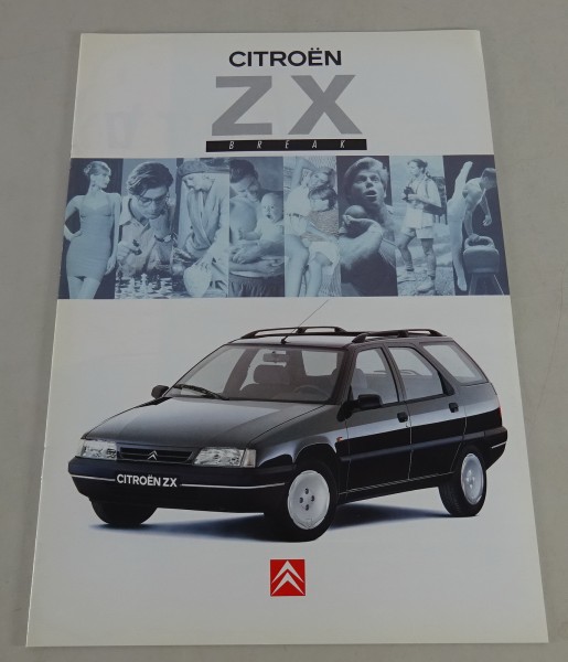 Prospekt / Brochure Citroen ZX Stand 06/1994