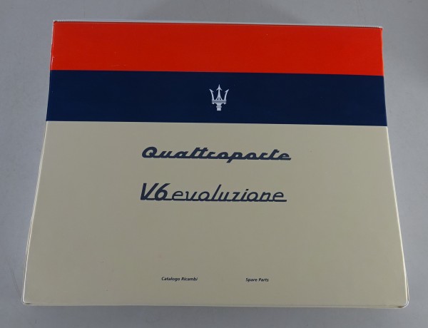 Teilekatalog / Spare Parts List Maserati Quattroporte IV V6 evoluzione 03/2000