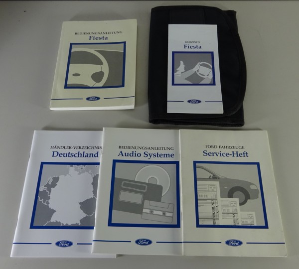 Bordmappe + Betriebsanleitung / Handbuch Ford Fiesta von 11/1997