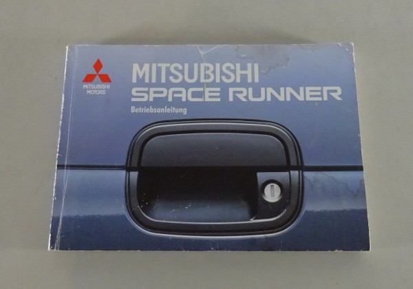 Betriebsanleitung Mitsubishi Space Runner Stand 1995