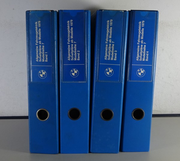 Werkstatthandbuch Elektrik / Schaltpläne BMW 7er E23 725 - 745 i Bj. 1979-1986
