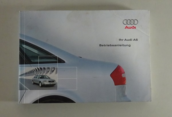 Betriebsanleitung / Owner's Manual Audi A6 C5 incl. Quattro Stand 07/2002