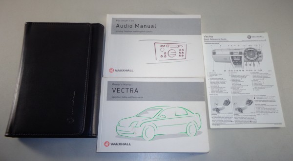 Owner's Manual + Wallet Opel / Vauxhall Vectra C von 1/2004