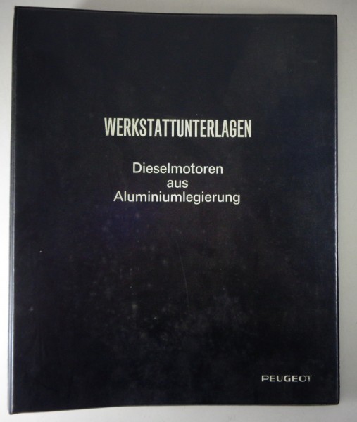 Werkstatthandbuch Peugeot Dieselmotoren XLD / XL4D Stand 06/1976