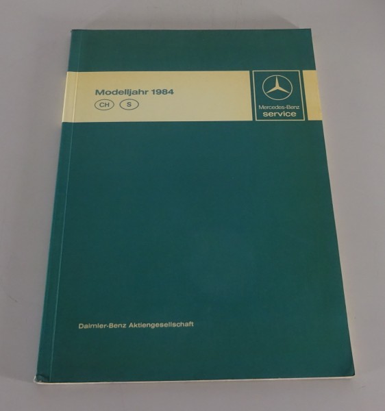 Werkstatthandbuch Mercedes-Benz W 126 / W 201 / W 123 / R 107 Stand 10/1983
