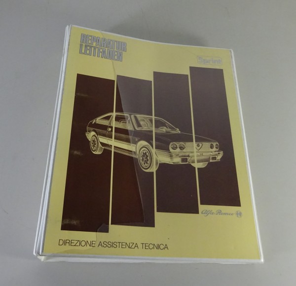 Werkstatthandbuch Alfa Romeo Alfasud Sprint 1,3 + 1,5 liter Stand 09/1985