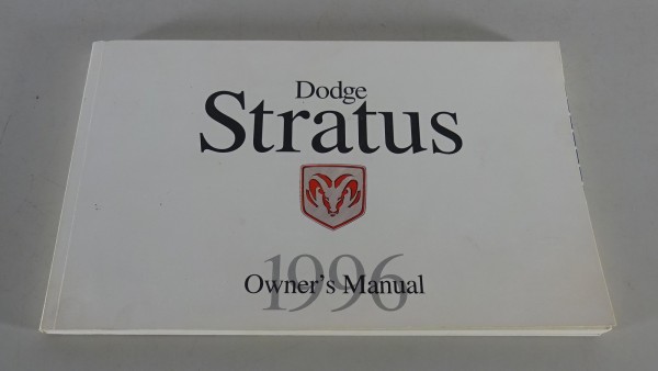 Owner´s Manual / Handbook Dodge Stratus Stand 1996