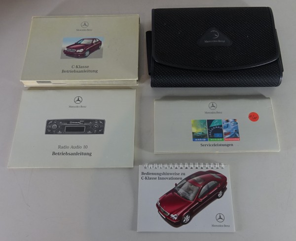 Bordmappe + Betriebsanleitung Mercedes C-Klasse W203 C180 C200 C240.. von 5/2000