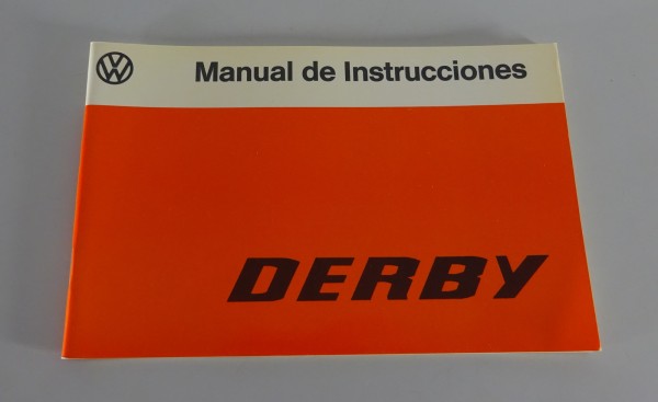 Manual de Instrucciones VW Derby I Edición 08/1977
