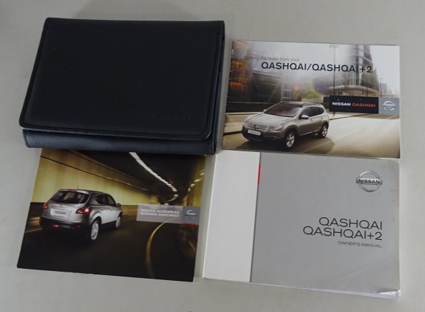 Owner's Manual + Wallet Nissan Qashqai / Qashqai +2 Type J10 from 03/2009