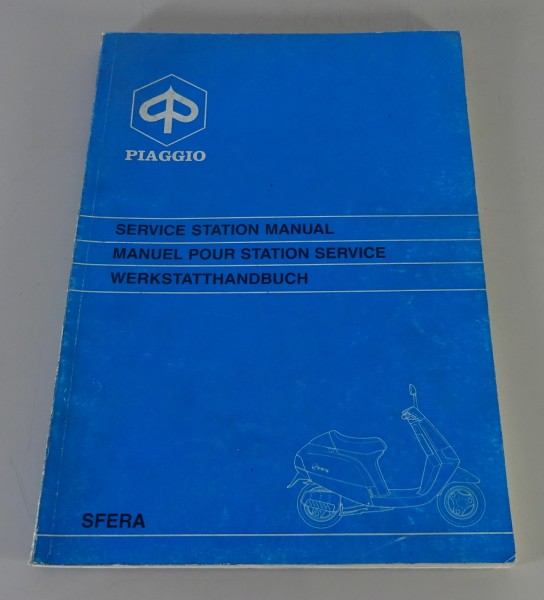 Werkstatthandbuch Piaggio Sfera Motorroller 50 ccm von 1991