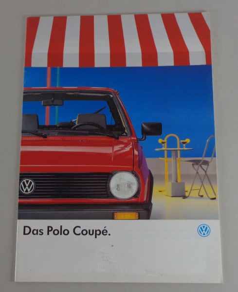 Prospekt VW Polo 2 / II Typ 86c Coupe von 10/1987