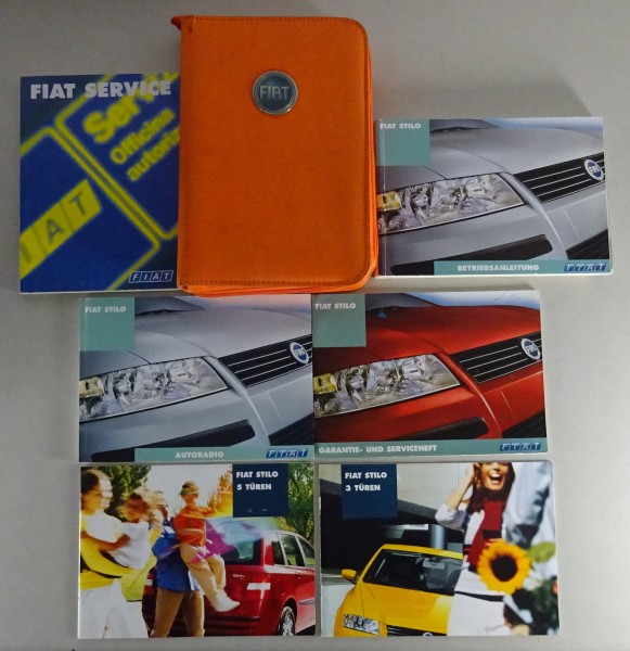 Bordmappe + Betriebsanleitung / Handbuch Fiat Stilo Stand 02/2002