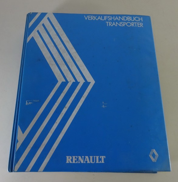 Verkaufshandbuch Renault R4 F4 / F6, Trafic, Master, Rapid Bj. 1982 - 1987