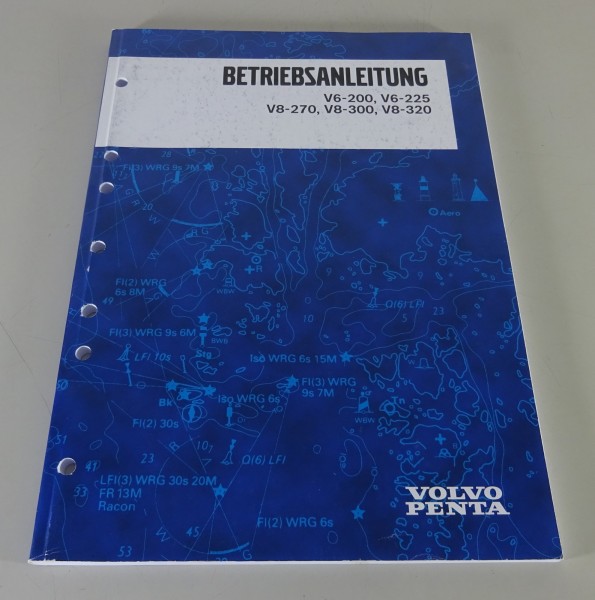 Betriebsanleitung Volvo Penta V6-200 / V6-225 / V8-270 / V8-300 / V8-320 10/2012